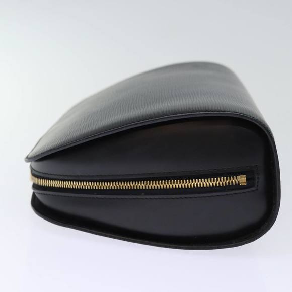 LOUIS VUITTON Epi Dauphine GM Cosmetic Pouch Black M48432 LV Auth bs14224 - Picture 3 of 16